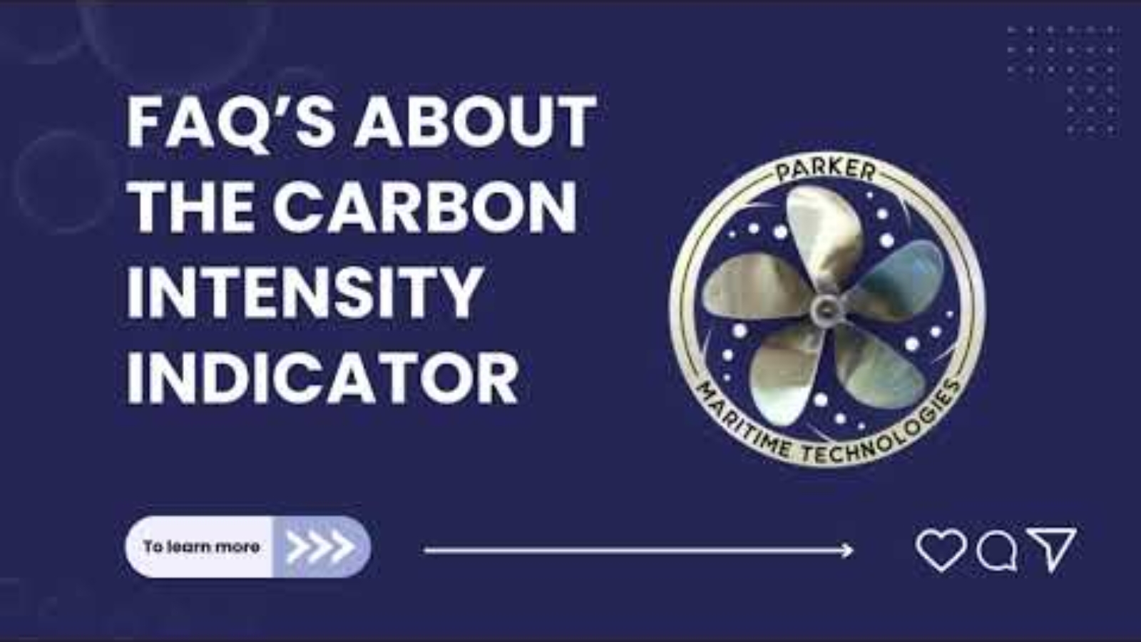 IMO Carbon Intensity Indicator (CII) FAQ's